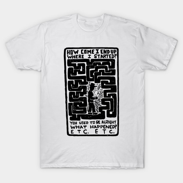 Radiohead t shirt you used to be alright what happened sales
